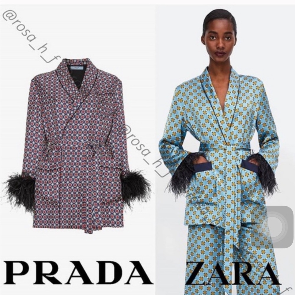 LOOKALIKE Zara/Prada blazer